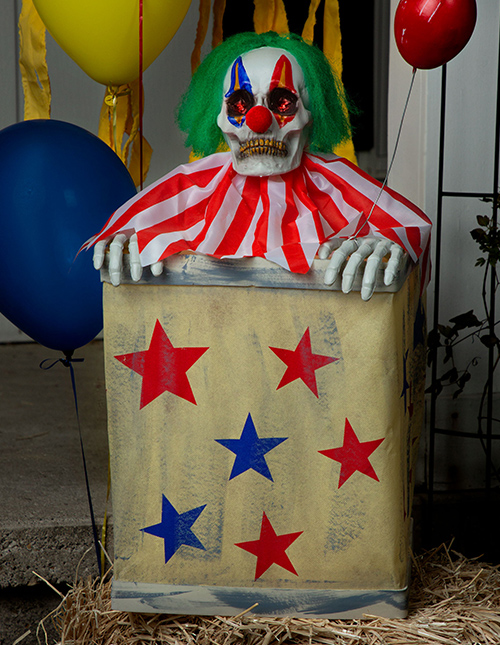 Animated Clown in the Box