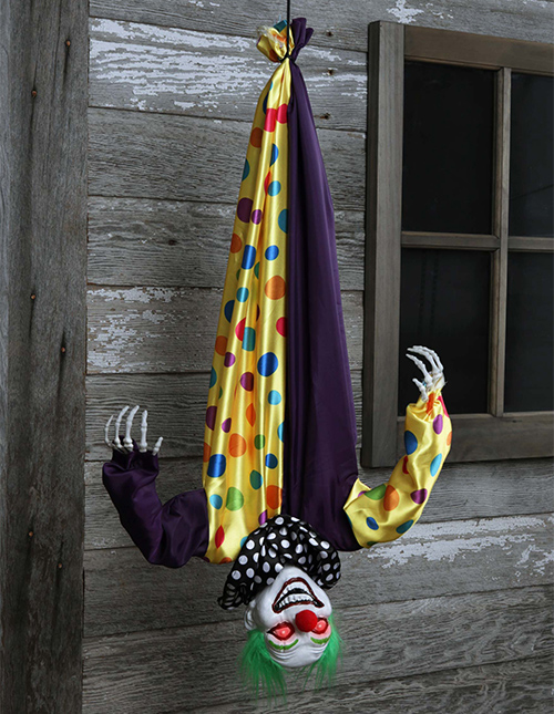 Animated Hanging Clown