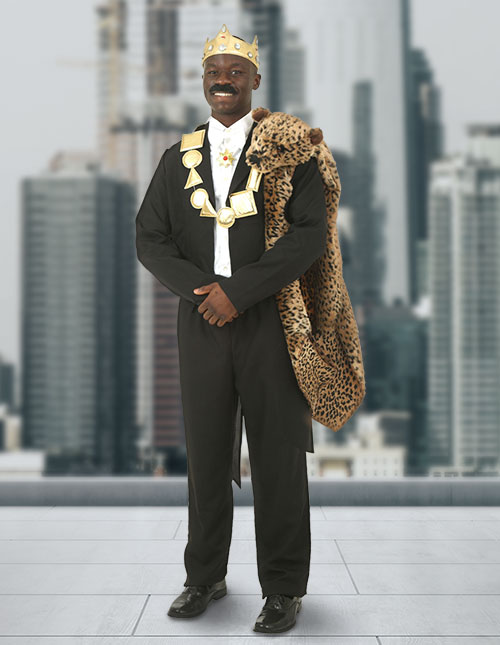 coming to america gold dress
