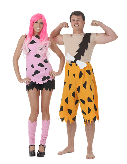 Bamm Bamm and Pebbles Couples Costumes