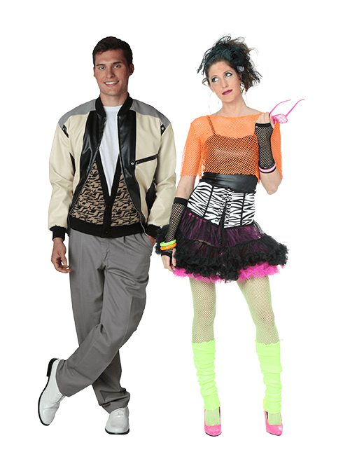 80s and 90s couples clearance costumes