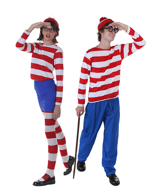 Where's Waldo Couples Costumes