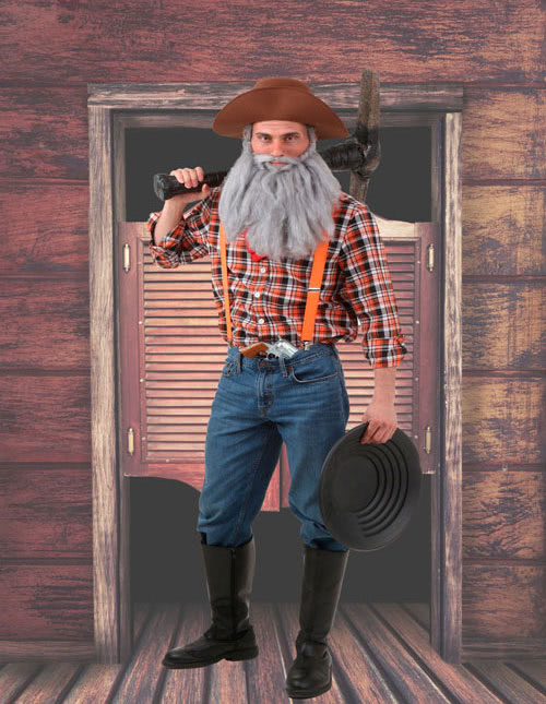 Wild West Cowboy Ken Doll Mens Costume