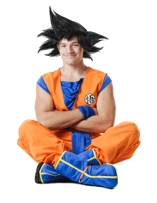 Goku Meditation Pose