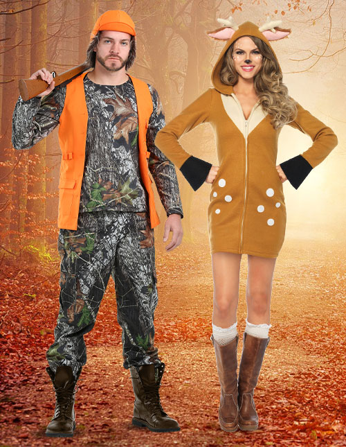 Deer and Hunter Costume