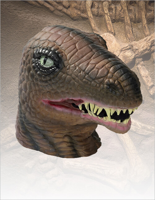 Deluxe Dinosaur Latex Mask