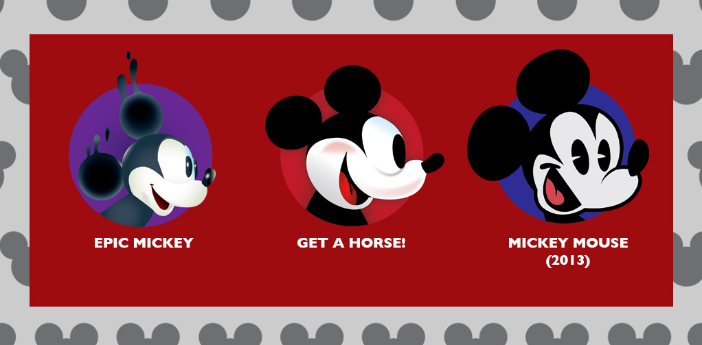 Epic Mickey, Get A Horse, and Mickey Mouse (2013) Epic Mickey, Get A Horse, and Mickey Mouse (2013)