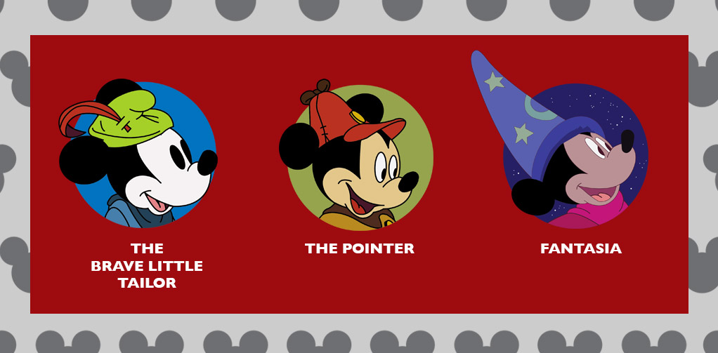 The Brave Little Tailor, The Pointer, and Fantasia
