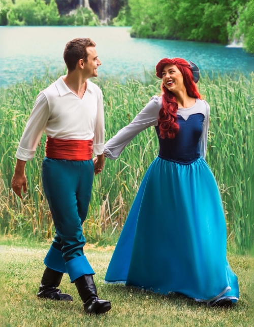 Disney Prince Eric and Ariel Costumes