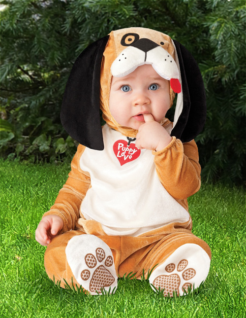 baby boy dog costume