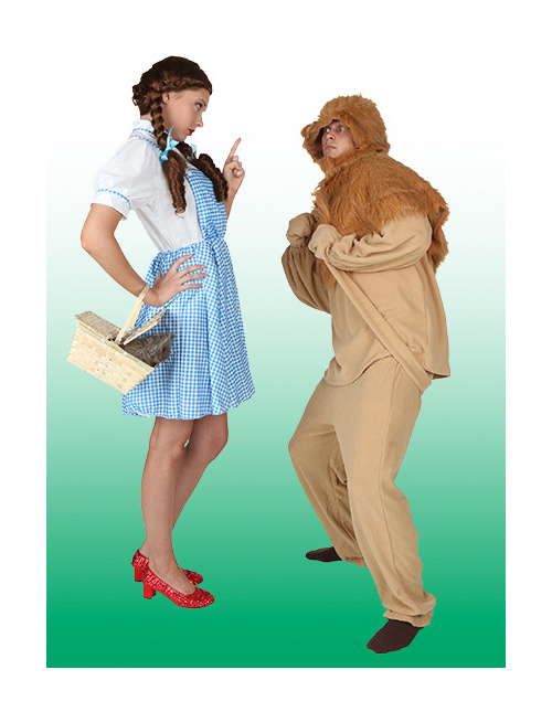 Dorothy and Cowardly Lion Costumes