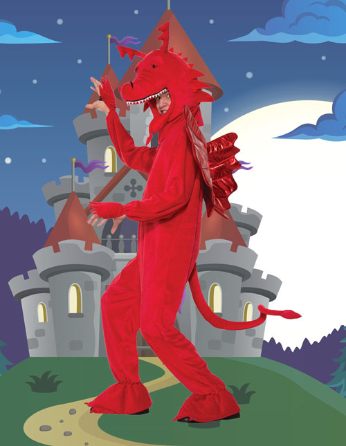 Red Dragon Costume