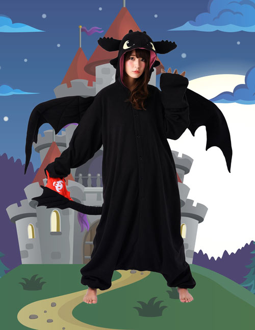 dragon toothless costumes kigurumi halloween train toddler