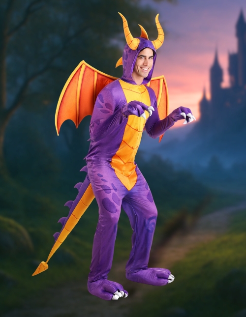 Spyro Dragon Costume Spyro Dragon Costume