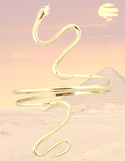 Gold Snake Armband Gold Snake Armband