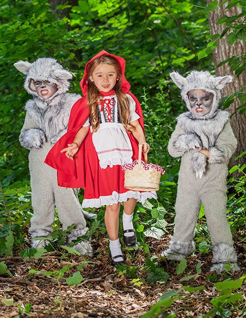 last minute little red riding hood costume diy