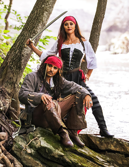 Pirates of the caribbean couples outlet costume