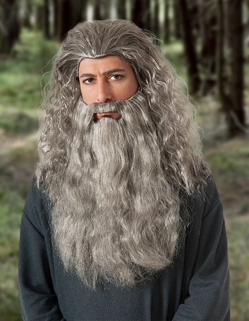 Moses Biblical Historical Adult Mens Wig And Beard Religious Theme 