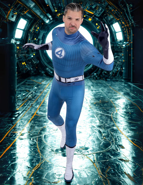 Mr. Fantastic Costume Mr. Fantastic Costume