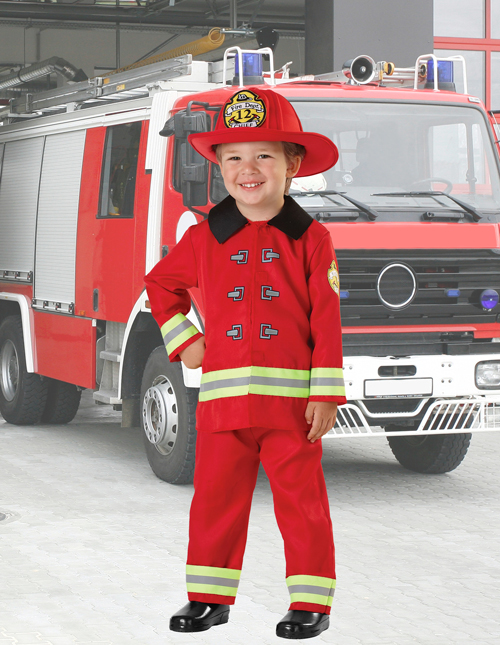 Toddler Firefighter Costume