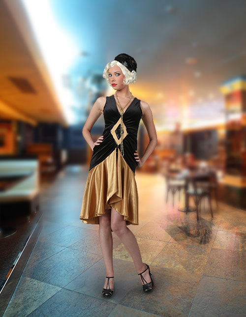 roaring twenties flapper dresses