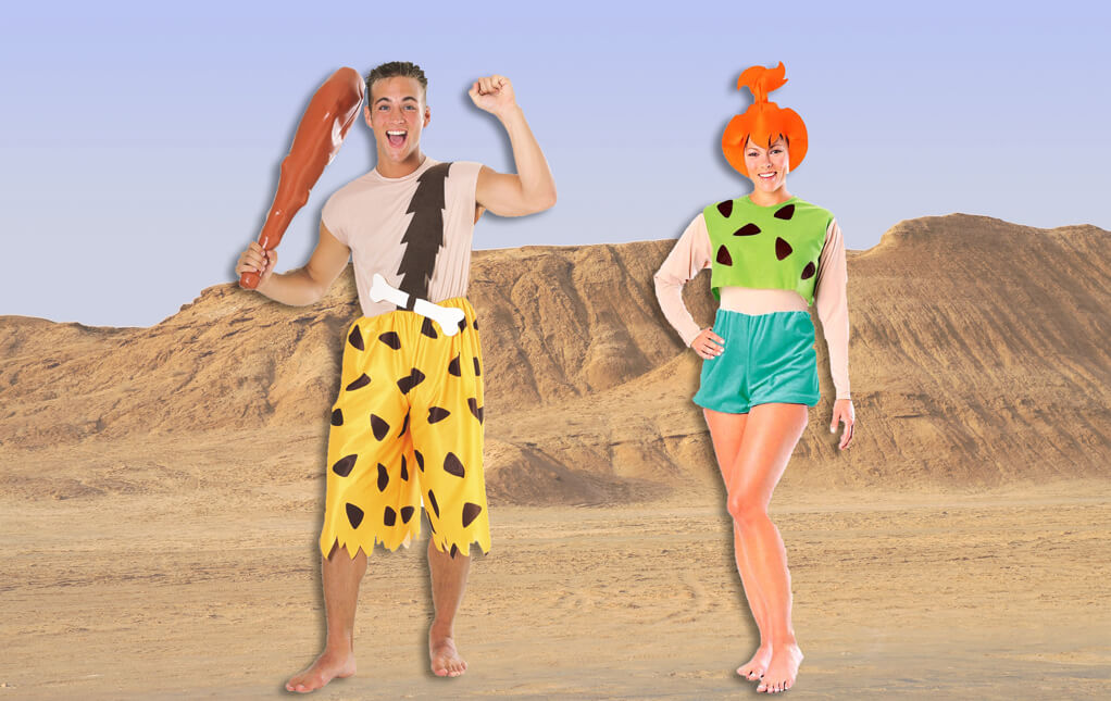 Bamm-Bamm and Pebbles Costumes