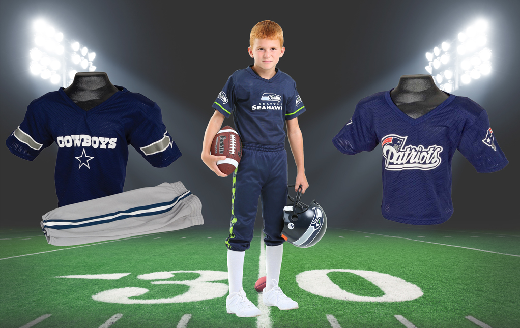 80s Kids COWBOYS Costume / Retro NFL Football DALLAS Cowboys 