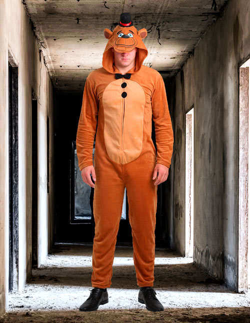 Five nights at 2025 freddy's onesie adults