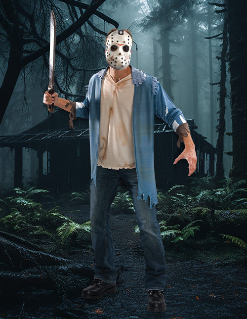 Jason friday the 13th outfit hotsell