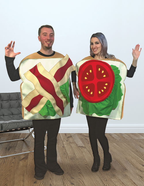 BLT Sandwich Couples Costume
