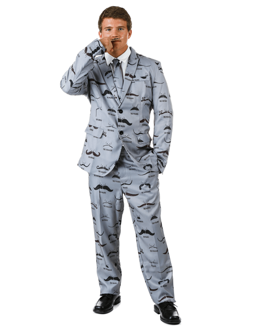 Mustache You A Question... Suit Mustache You A Question... Suit