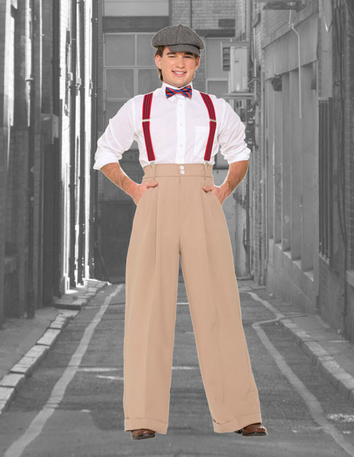 Gangster Costumes - Adult, Kids 1920's Halloween Gangster Costume