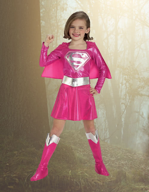 Tween Girl Costume Supergirl