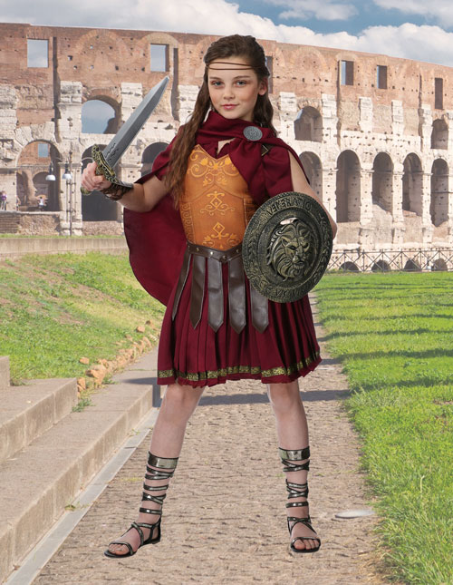 Girls Gladiator Costume