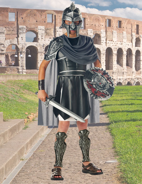 Gladiator Halloween Costumes for Adults Kids