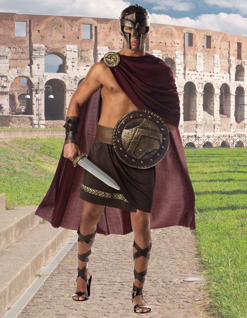 Roman gladiator shop costume