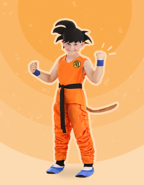  Goku Costume for Kids Boys Dragon Ball Z Costume : Clothing,  Shoes & Jewelry