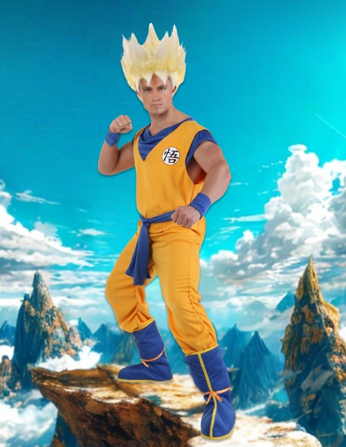 Super Saiyan Goku Costume Super Saiyan Goku Costume