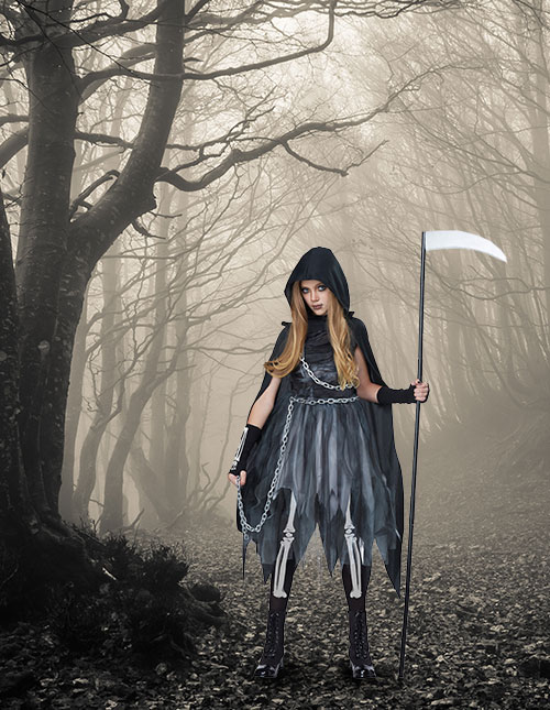 Reaper Girl Costume