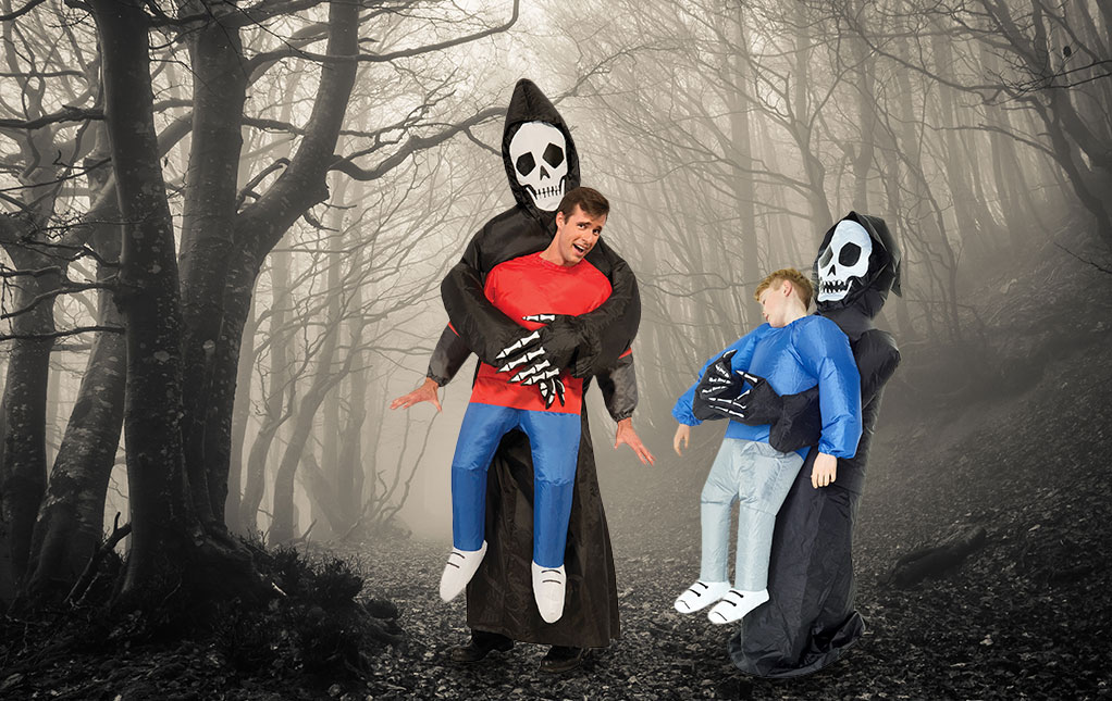 Inflatable Grim Reaper Costume