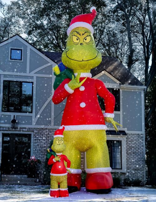 Grinch Giant Inflatable
