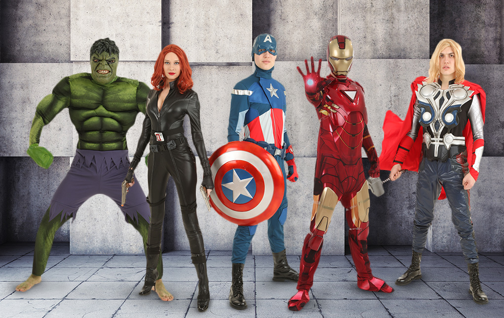 Avengers Group Costumes