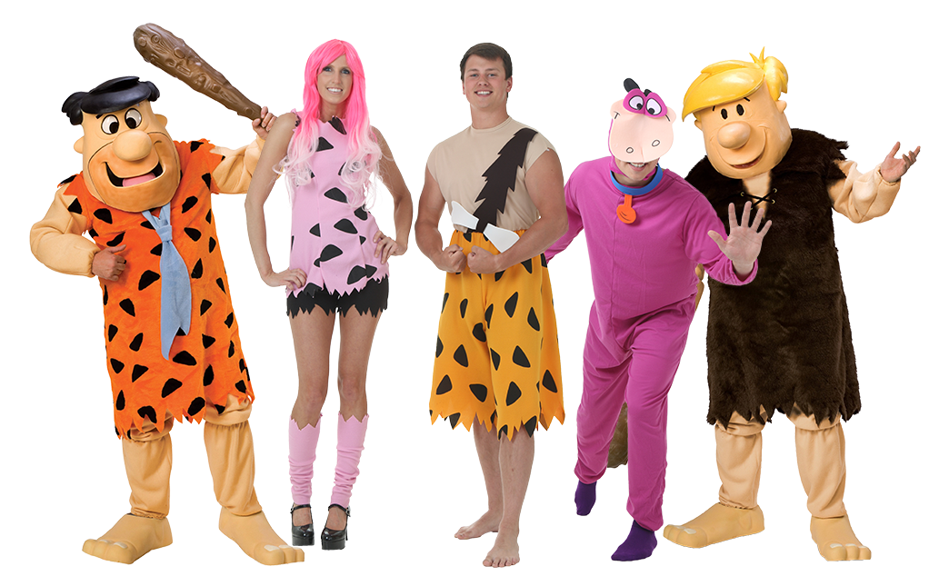 Disfraces de Grupo Flintstones