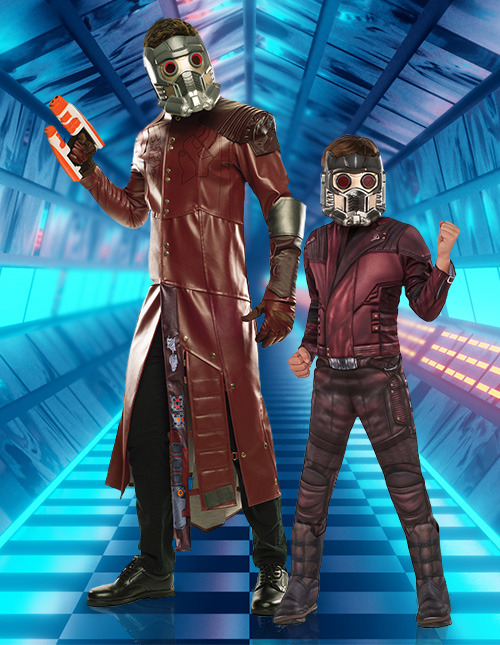 Guardians of the Galaxy Costumes Star Lord Groot Rocket