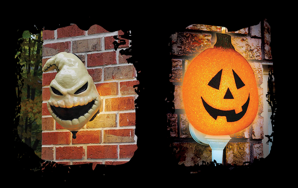 Halloween Porch Light Covers