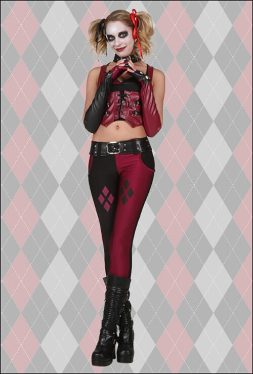 Harley Quinn Arkham Costume Harley Quinn Arkham Costume