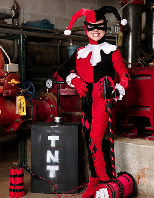 Harley Quinn Halloween Costumes for Adults & Kids