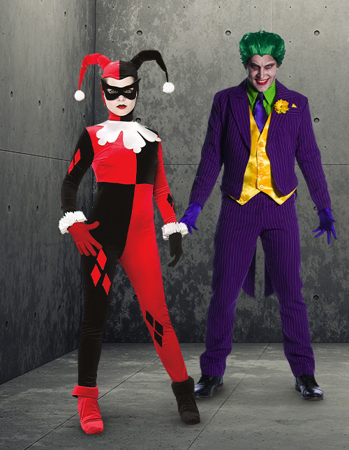 Harley Quinn Halloween Costumes for Adults & Kids