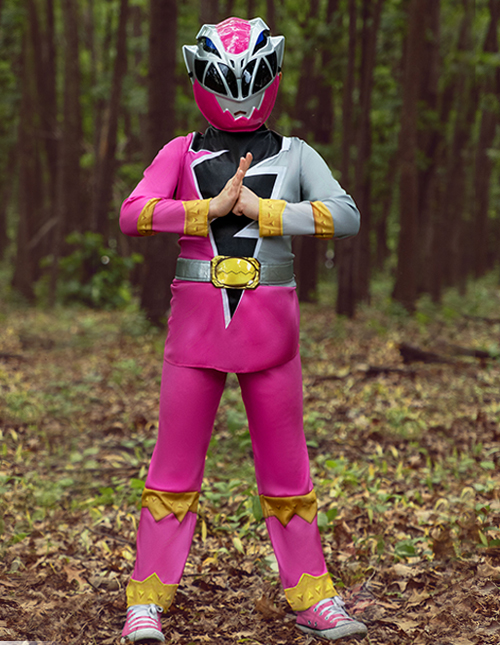 Kids Pink Power Ranger Costume