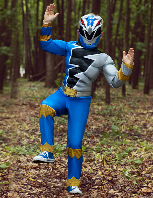 Kids Blue Power Ranger Costume